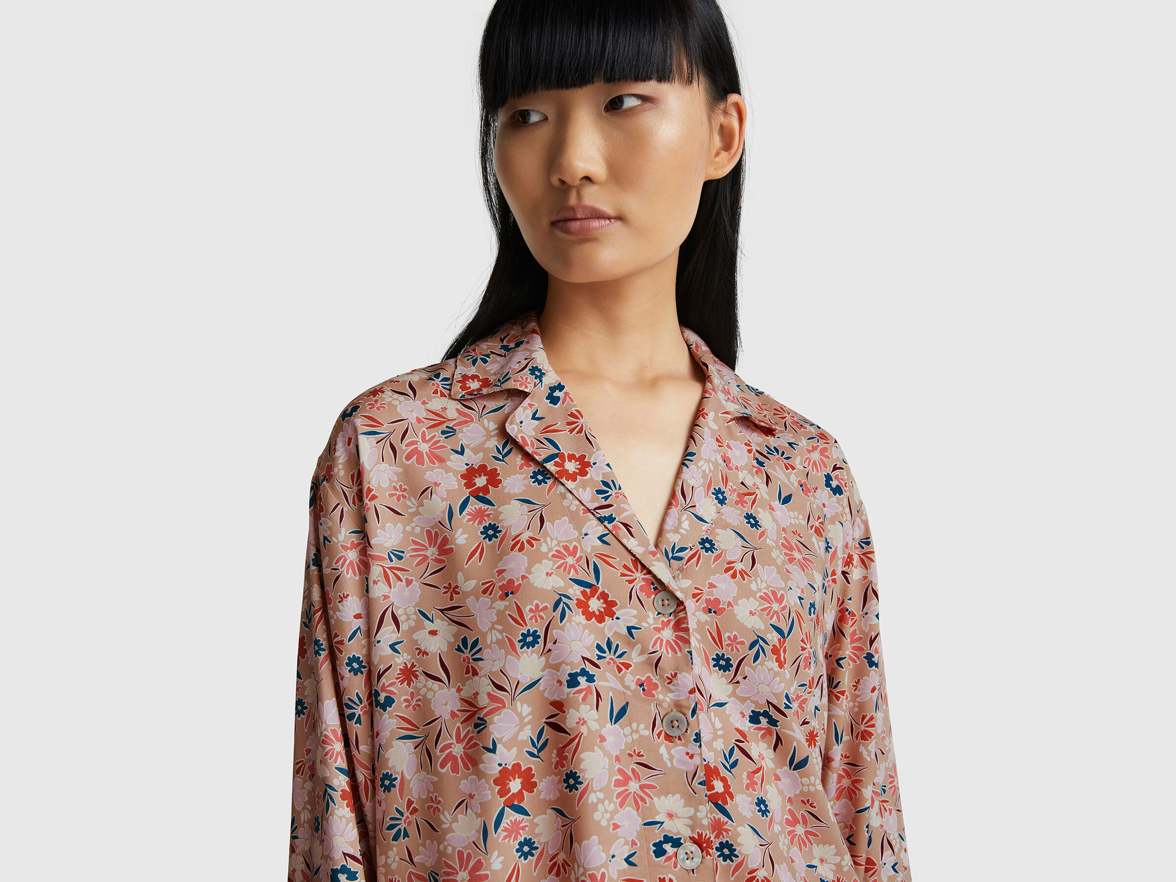 PYJAMA(JACKET+TROUSE Women image number 4